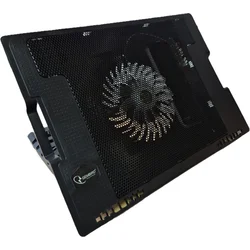 N2000IV** Gembird hladnjak za laptop, 15-17 180mm Fan-CONTROL, 2xUSB, 365x265mm, Ergo Stand(599)