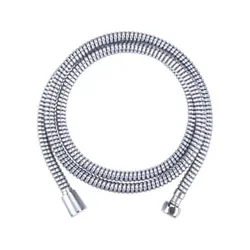Freshhh Tuš cev 830229 shower hose, black/silver, 180cm, PVC