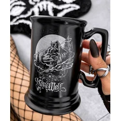 Skodelica KILLSTAR - Lonewolf - Black/Grey - KSRA013207