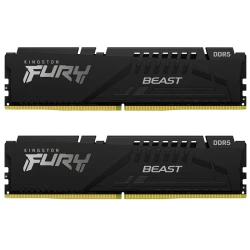 KINGSTON Fury Beast 32GB (2x16GB) 5200MT/s DDR5 CL36 EXPO (KF552C36BBEK2-32) ram pomnilnik