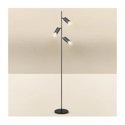Brilagi - Podna lampa SELE 3xGU10/30W/230V crna