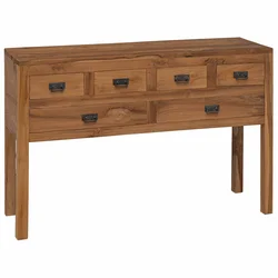Kreveta Prirodna 110 x 35 x 75,5 cm Čvrsto teak drvo