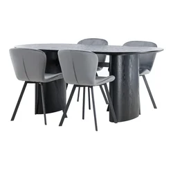 jedilnica set Dallas 4122 75x90x180cm