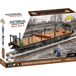 Cobi 6284 Schwerer platformwagen tip SSYS, 1:35, 424 k, 1 f