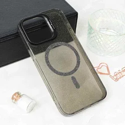 Maska Magsafe Sparkle za iPhone 13 Pro Max 6.7 crna