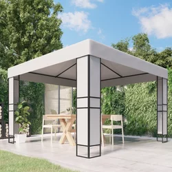 Den Paviljon z dvojno streho 3x3 m bel