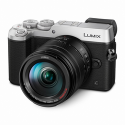 PANASONIC D-SLR fotoaparat Lumix DMC-GX8 črno-siv