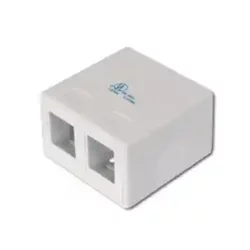 Digitus 2xRJ45 AT-AG-302A-WH Modul nazidne utičnice prazne