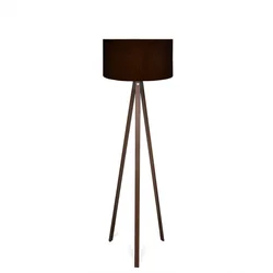 OPVIQ AYD 2933 Podna lampa, Drvena, E27, Bordo