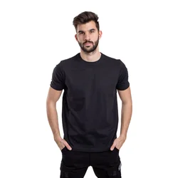 011Shop Muška majica kratkih rukava 011, Crna