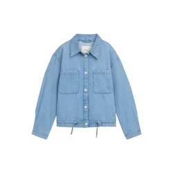 TOM TAILOR DENIM Prehodna jakna moder denim