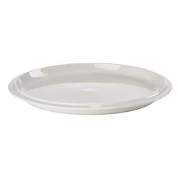 ZONE Desertni krožnik EAU 20 cm, bela, porcelan, cona Danska