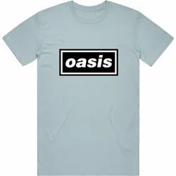 Oasis majica Decca Logo Modra S
