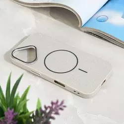 Maska za iPhone 17 6.3 Magsafe Sparkle Dust srebrna