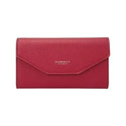 Denarnica LS COLLECTION - rdeča, darilna škatla