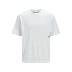 JACK & JONES Majica UNION črna/bela