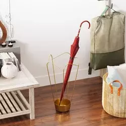 Aberto Design Stalak za kisobrane 60cm, Zlatne boje