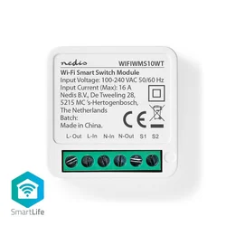 Nedis WIFIWMS10WT - Pametni prekidač SmartLife Wi-Fi 230V