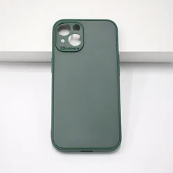 Maska 3D Camera za iPhone 13, Tamnozelena