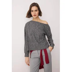 Trendyol Milla Ženska bluza, Siva