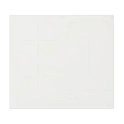 KOLSTAN Indukcijska kuh. plošča, IKEA 500 bela, 58 cm