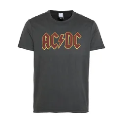 AMPLIFIED Majica ACDC, črna, siva