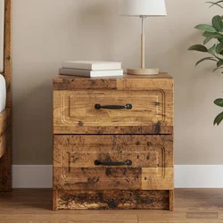 Noćni ormar Staro drvo 43 x 34,5 x 44,5 cm Konstruirano drvo