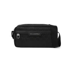 Karl Lagerfeld Torba za čez ramo K/Monogram črna