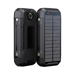 Winner Group - Power Bank sa bežičnim punjenjem i solarnim panelom 20000 mAh 20 W PD