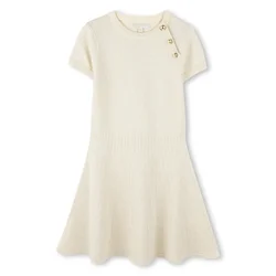 Michael Kors Pletena obleka R30296 D Bež Regular Fit