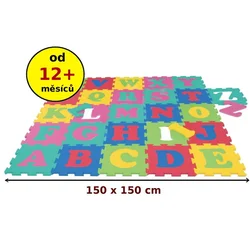 LC Dodatna penasta preproga Abeceda 12m+