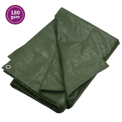Cerada 180 g/m2 8 x 12 m zelena HDPE