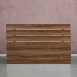 Hanah Home Uzglavlje za krevet Fuga 150, 150x3x100 cm, Orah
