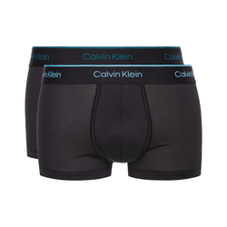 Calvin Klein 2-pack Oprijete boksarice 388373 Črna