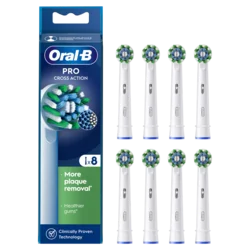 Oral-B Cross Action nastavak za električnu četkicu, 8 kom