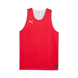 PUMA Dres Teamjaws rdeča/črna/bela