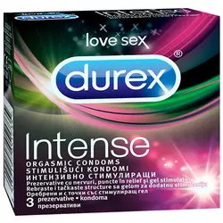 Durex Intense Orgasmic rebrasto tačkasti kondomi DUREX41130