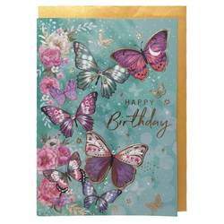 Viter čestitka lovely birthday 12x17cm ( CL22_6 )