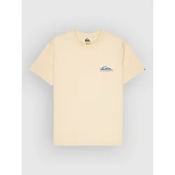 Quiksilver Ev Barrel Paradise moška majica bone white