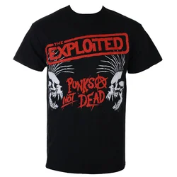 Metal majica moška Exploited - PUNKS NOT DEAD I SKULLS - RAZAMATAZ - ST2151