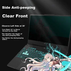 Jiasu Zaštitna privacy folija za ASUS TUF Gaming A15/A14, 15.6