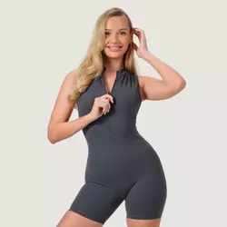 GymBeam Women‘s NEO Zip-Up Jumpsuit Iron S