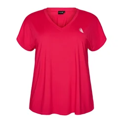 Active by Zizzi Majica Abasic  temno roza