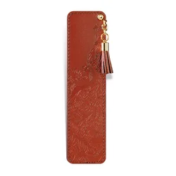 Princ Leather Obeleživač za knjige, Terakota