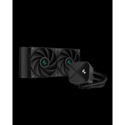 DeepCool LS520S Procesor Sve-u-jednom vodeno hlađenje 12 cm ČRNo 1 kom