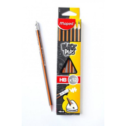 Grafitna olov. sa gum.black peps 12/1 851721 ( 01/358036 )