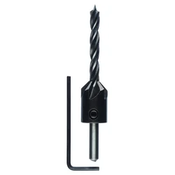 Bosch Spiralna burgija za drvo sa upuštačem 2608596393, 6 mm