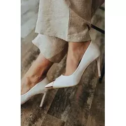 Obuca Trend Ženske salonke L5721, Bele