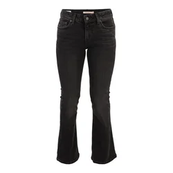 LEVIS ® Kavbojke Low Slim Boot črn denim