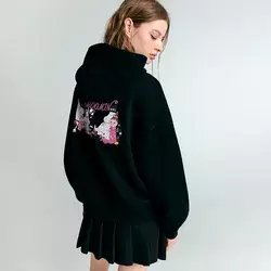 Dukserica sa kapuljačom i printom Moomin